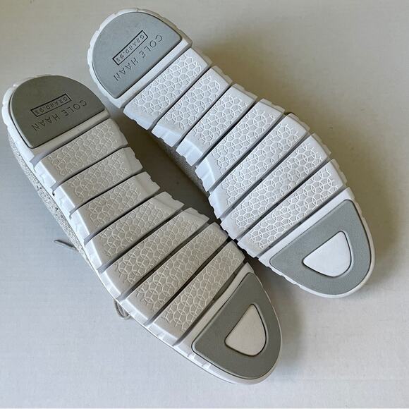 Cole Haan ZeroGrand Stitchlite Oxford Lace Up Shoes Grey Knit 12 - Picture 11 of 11